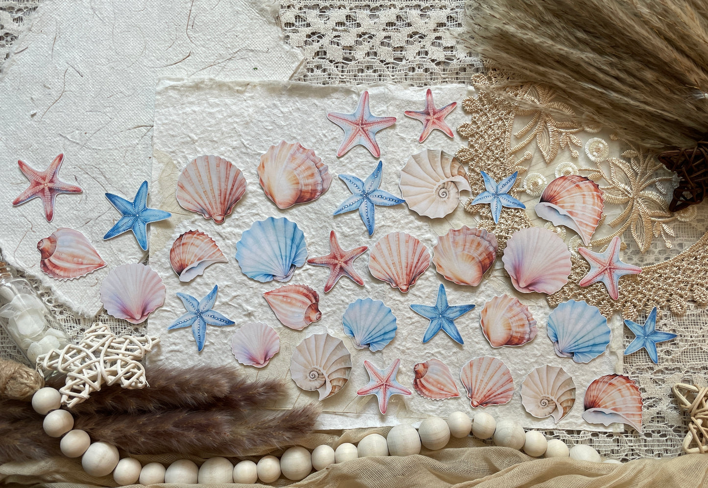 Beach Stickers Tin