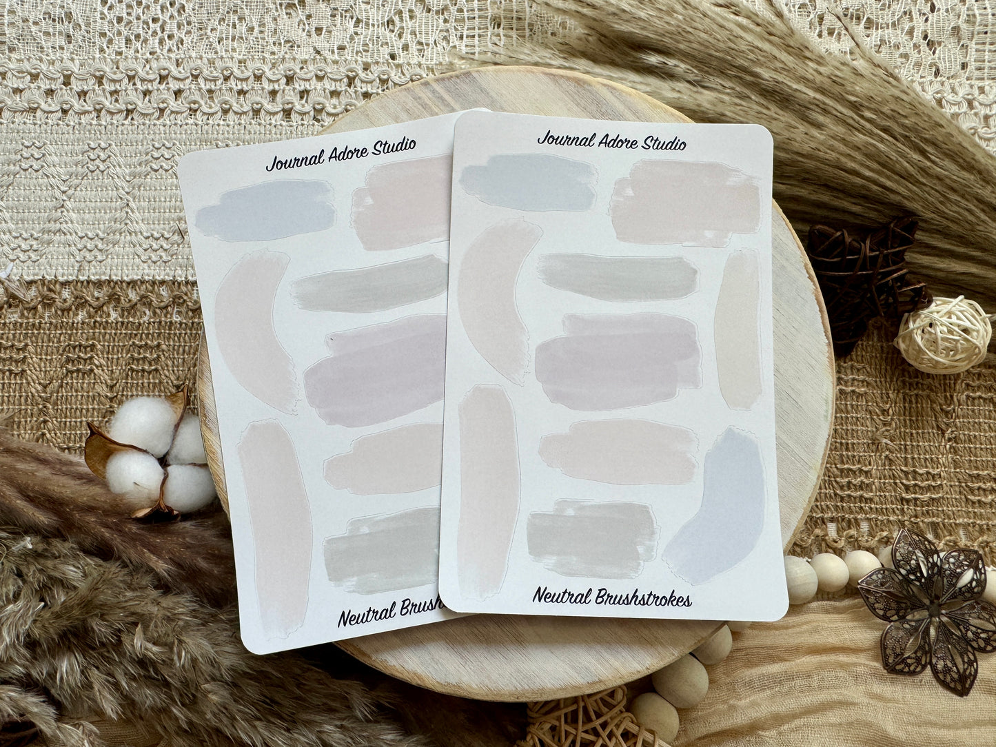 Brushstrokes Sticker Sheet