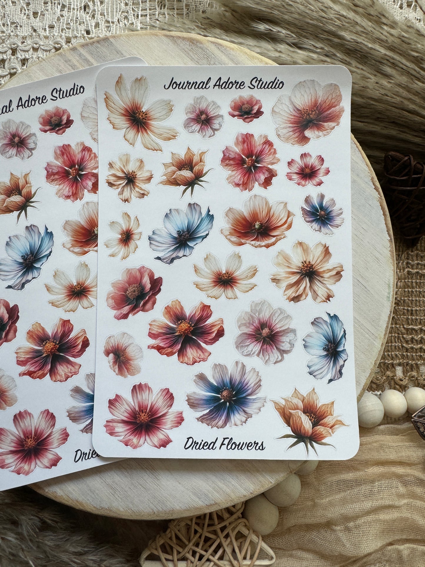 Dried Flowers Sticker Sheet