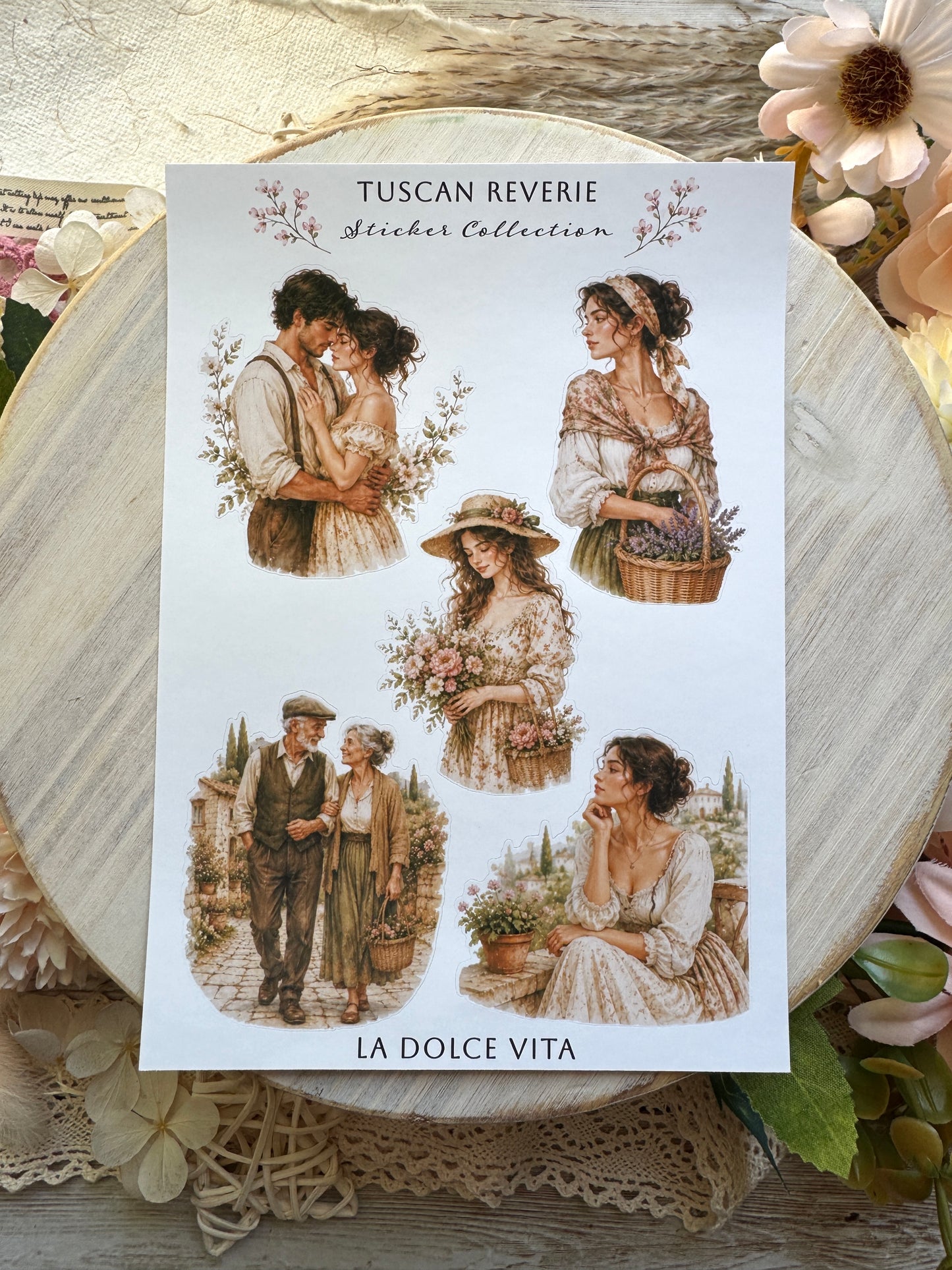 Tuscan Reverie Sticker Sheets