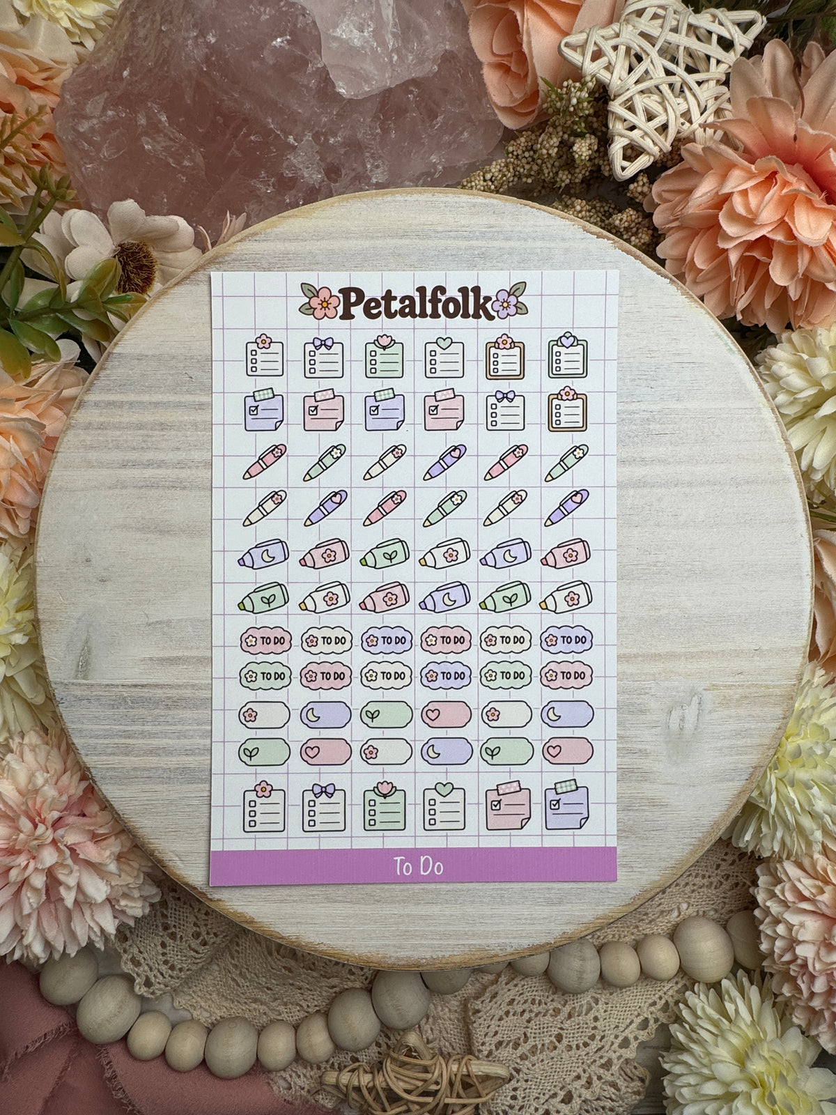 Petalfolk Planner Sticker Sheets