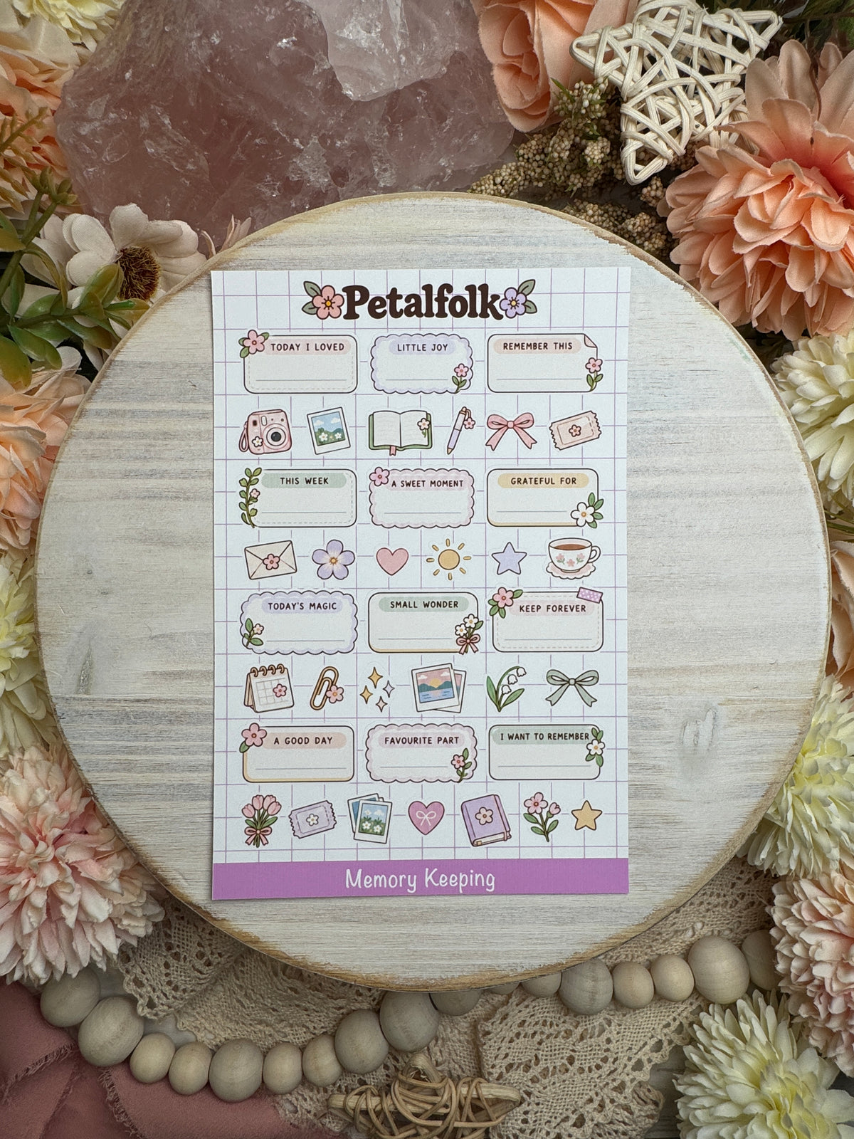 Petalfolk Planner Sticker Sheets