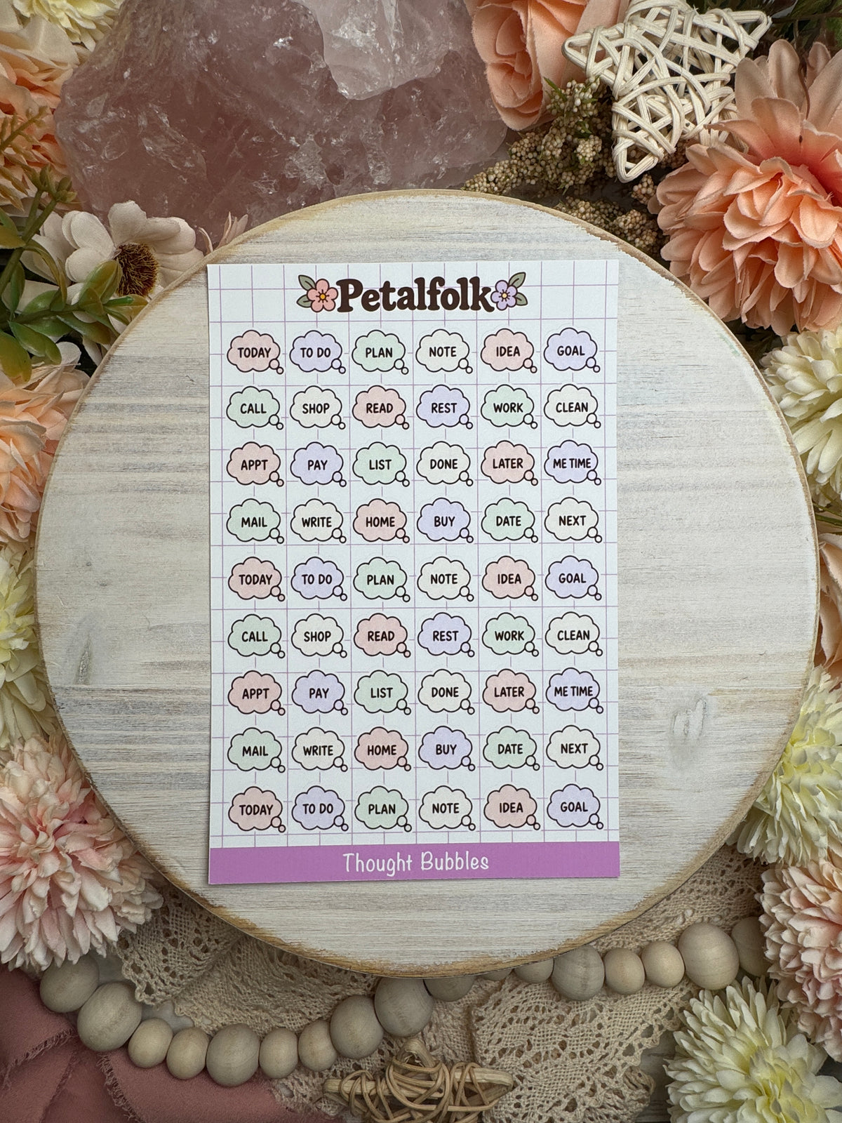 Petalfolk Planner Sticker Sheets