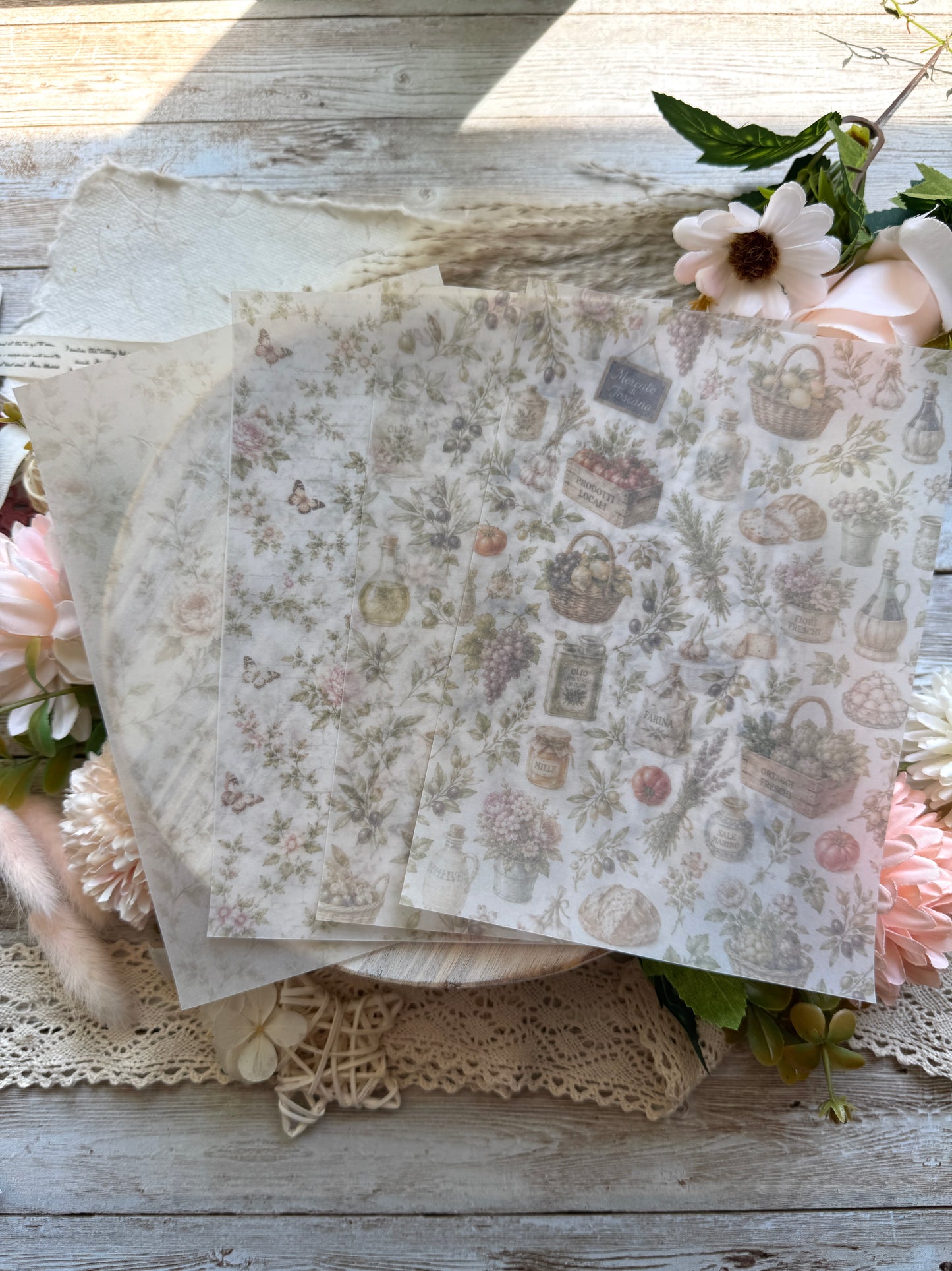 Tuscan Reverie Decorative Papers & Vellum