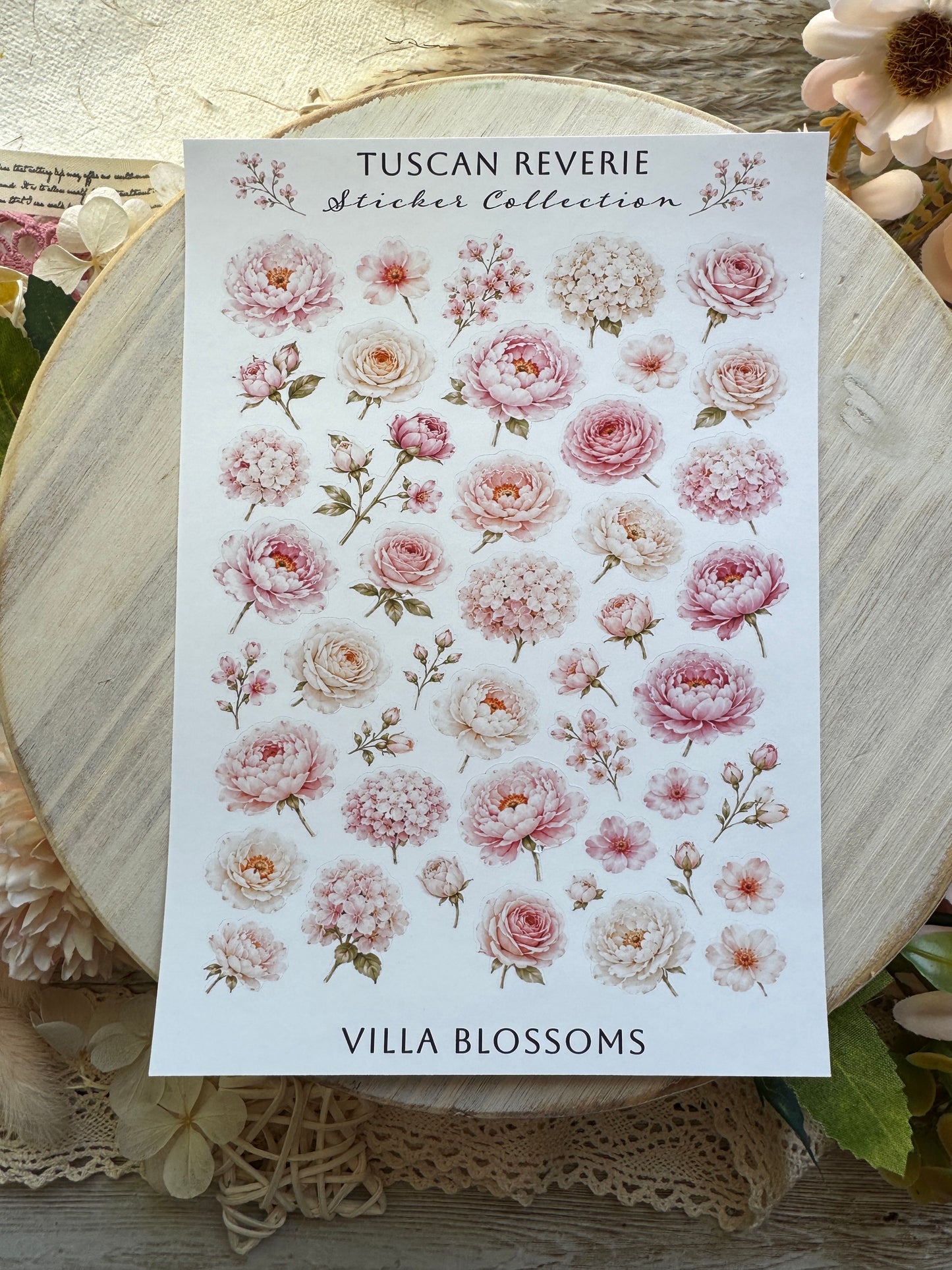 Tuscan Reverie Sticker Sheets