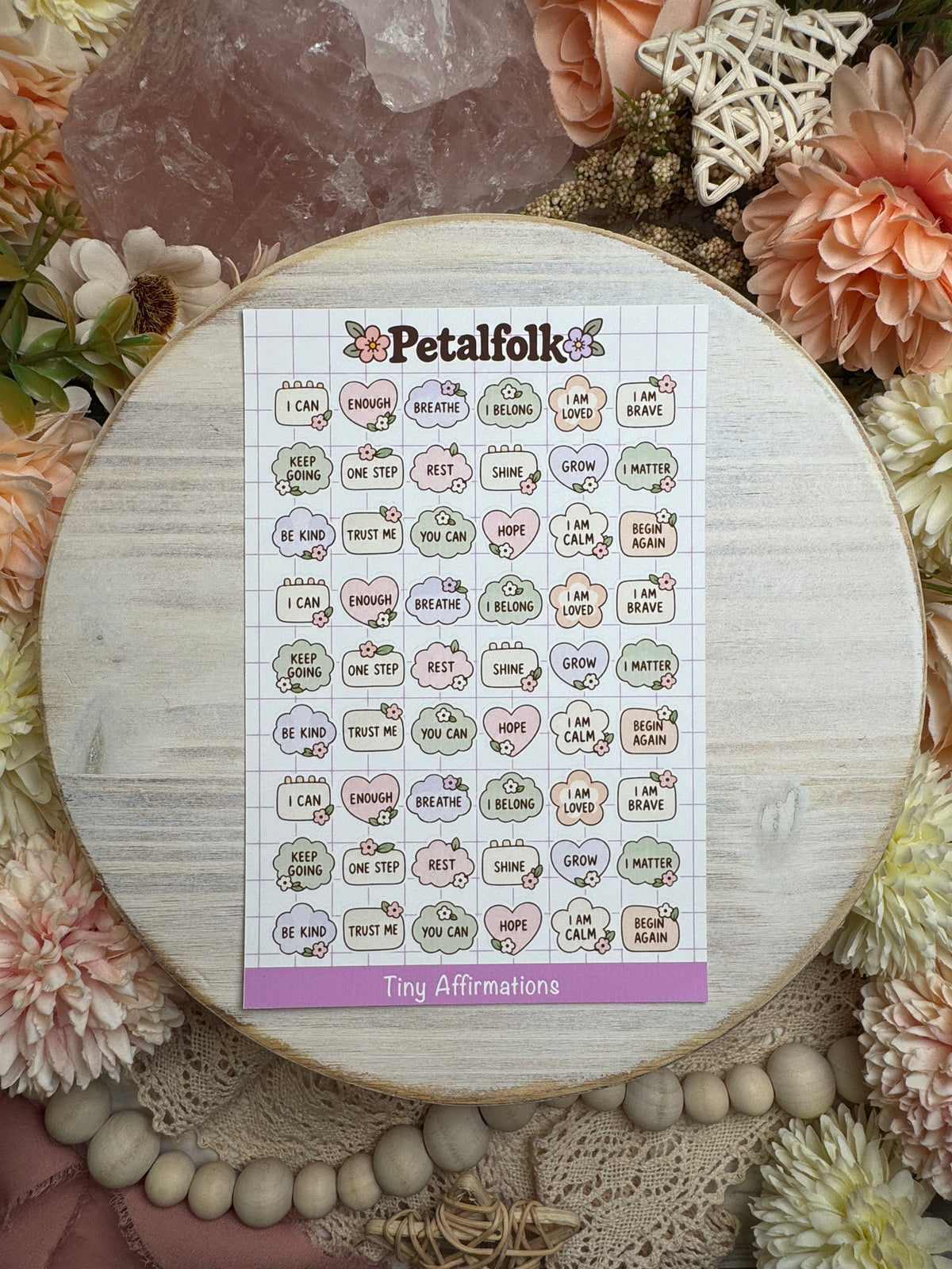 Petalfolk Planner Sticker Sheets