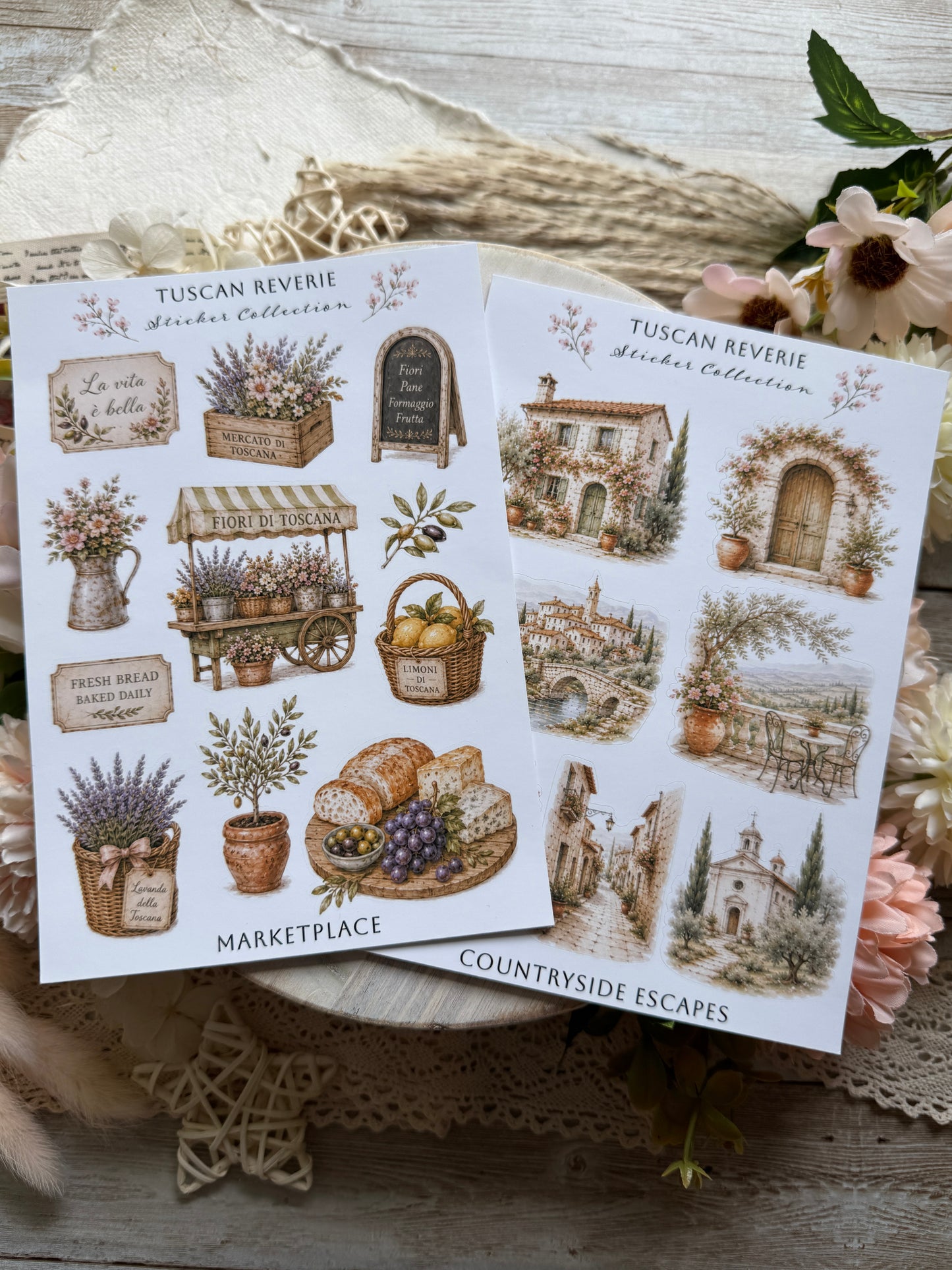 Tuscan Reverie Journalling Collection (Pre-Order)