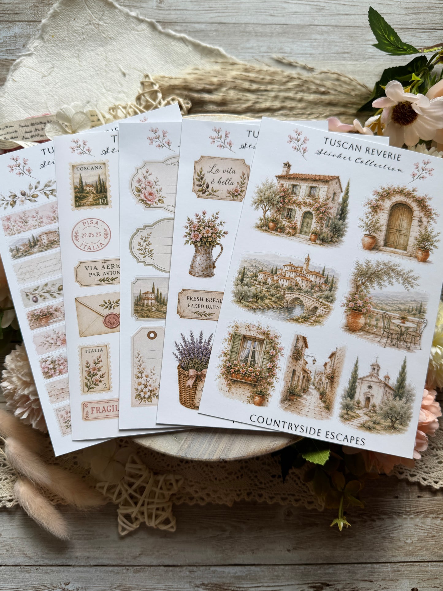 Tuscan Reverie Journalling Collection (Pre-Order)
