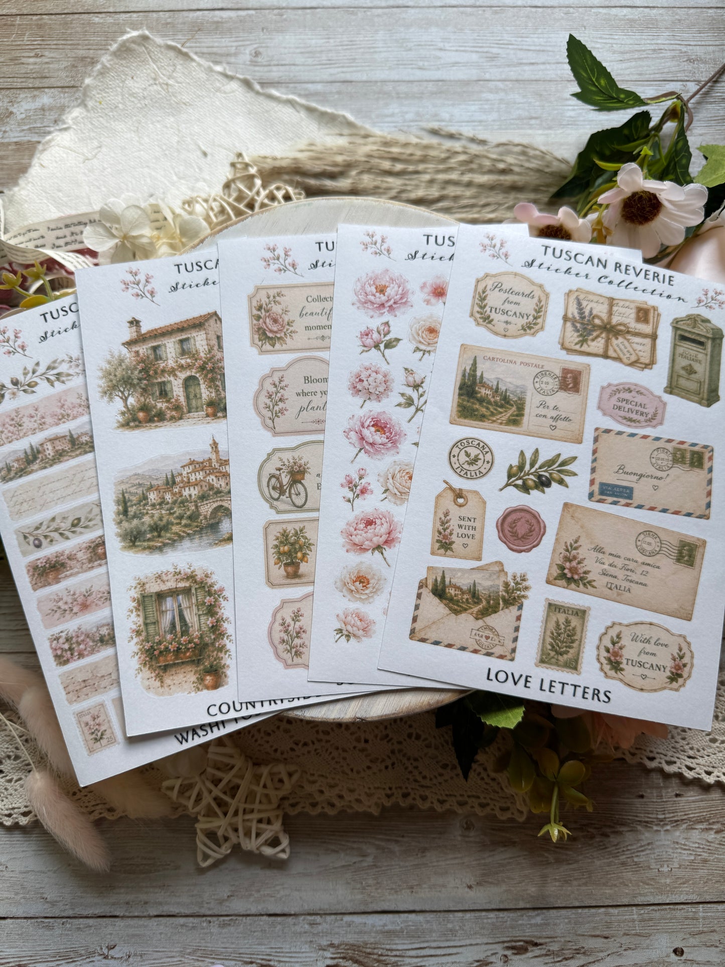 Tuscan Reverie Journalling Collection (Pre-Order)