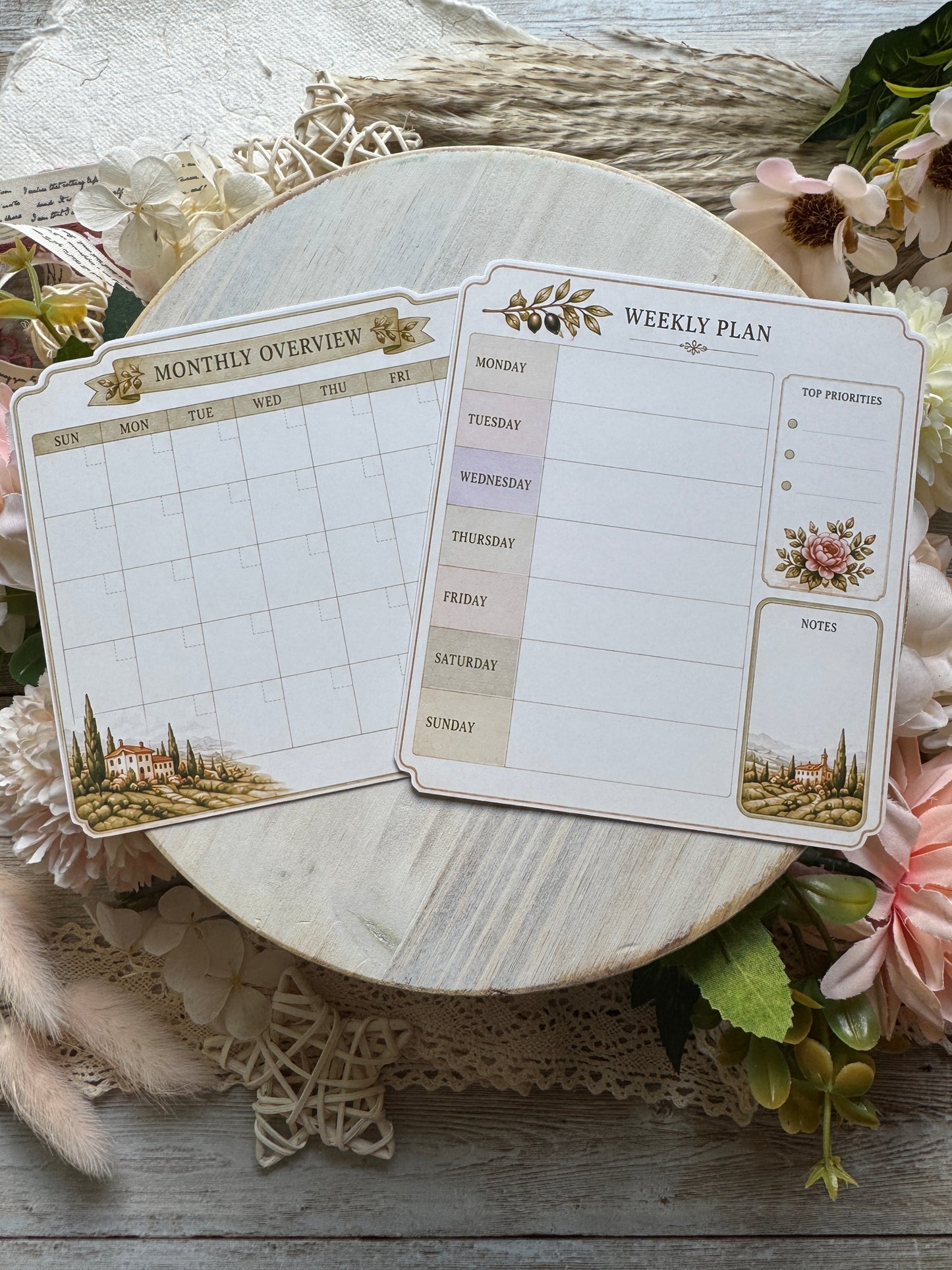 Tuscan Reverie Planner Collection (Pre-Order)