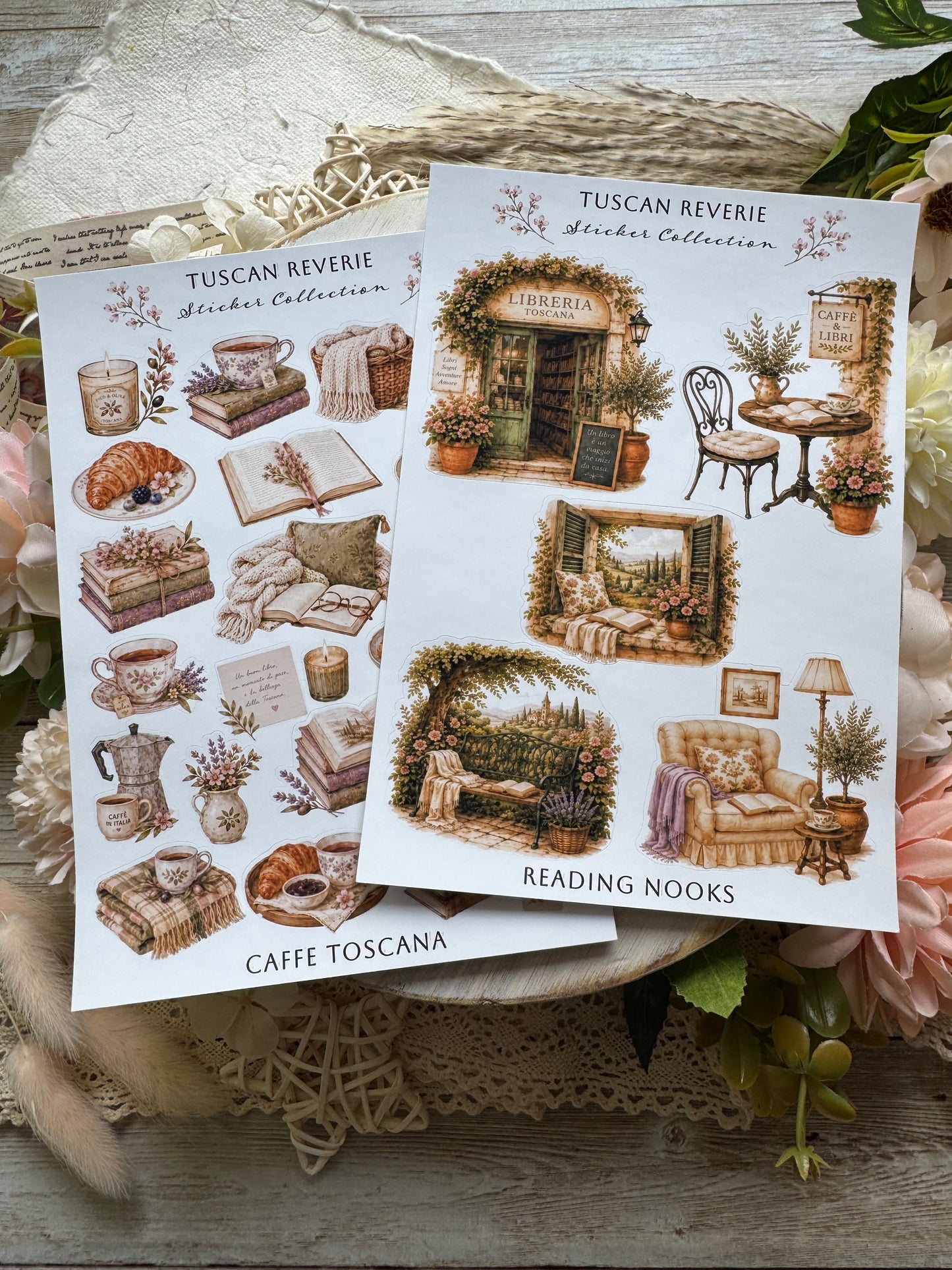 Tuscan Reverie Reading Journal Collection (Pre-Order)