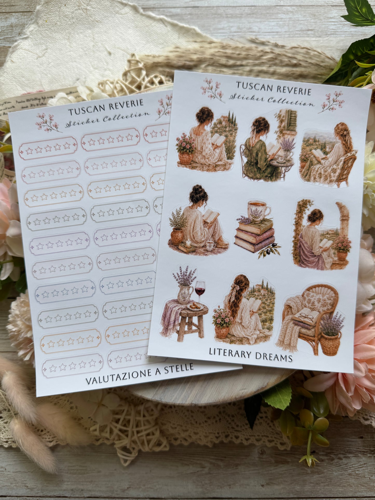 Tuscan Reverie Reading Journal Collection (Pre-Order)