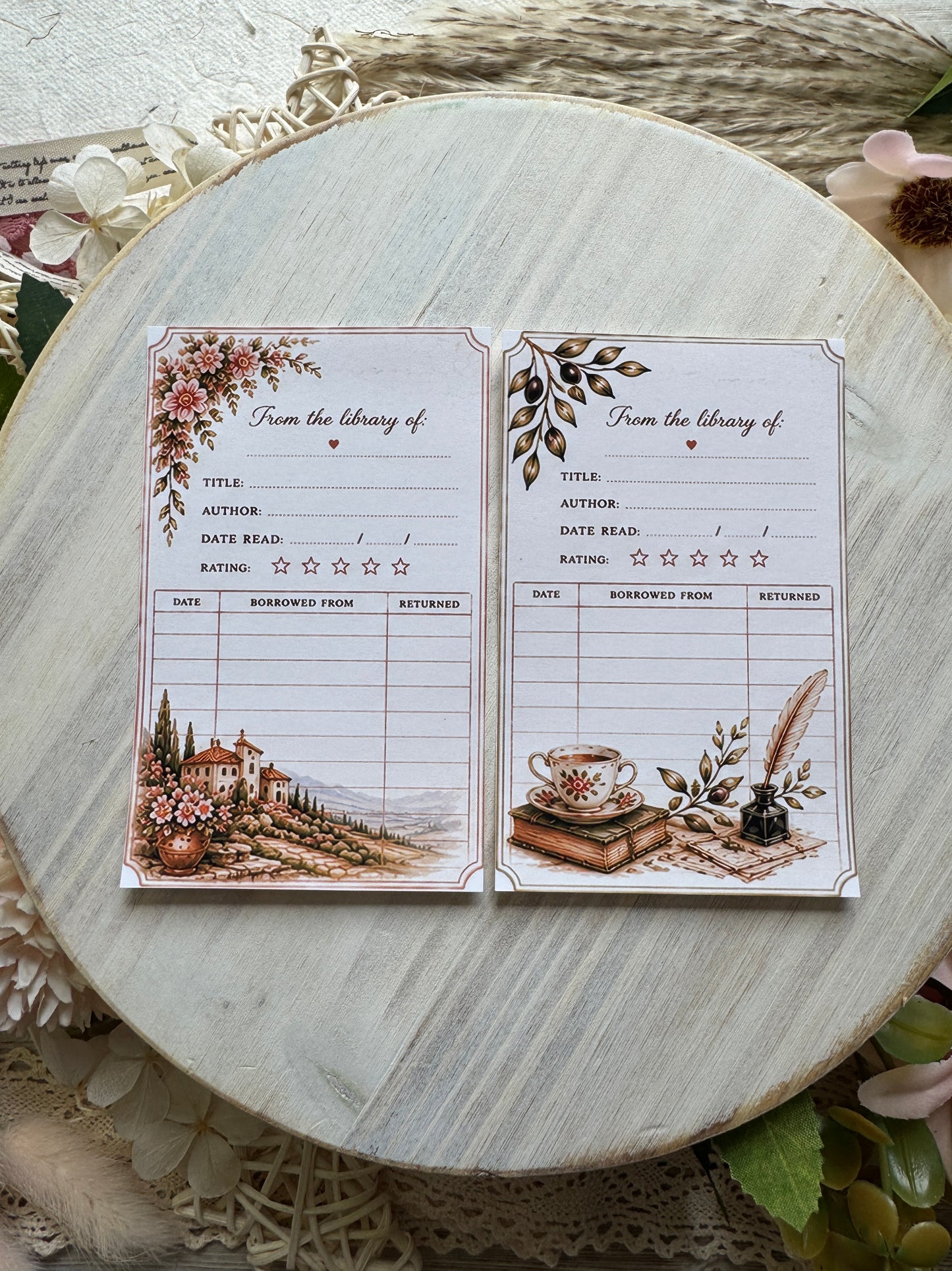 Tuscan Reverie Reading Journal Collection (Pre-Order)