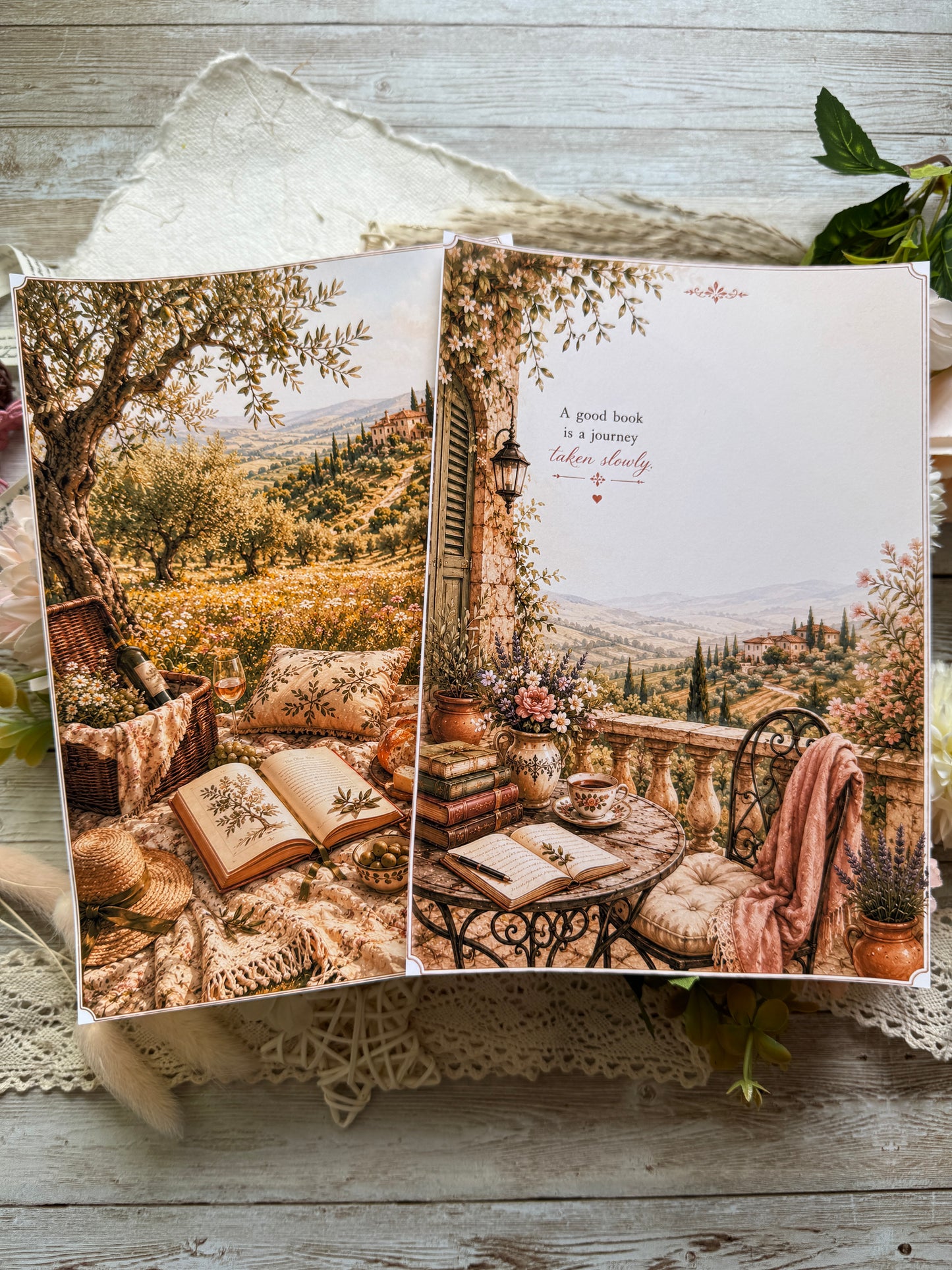Tuscan Reverie Reading Journal Collection (Pre-Order)