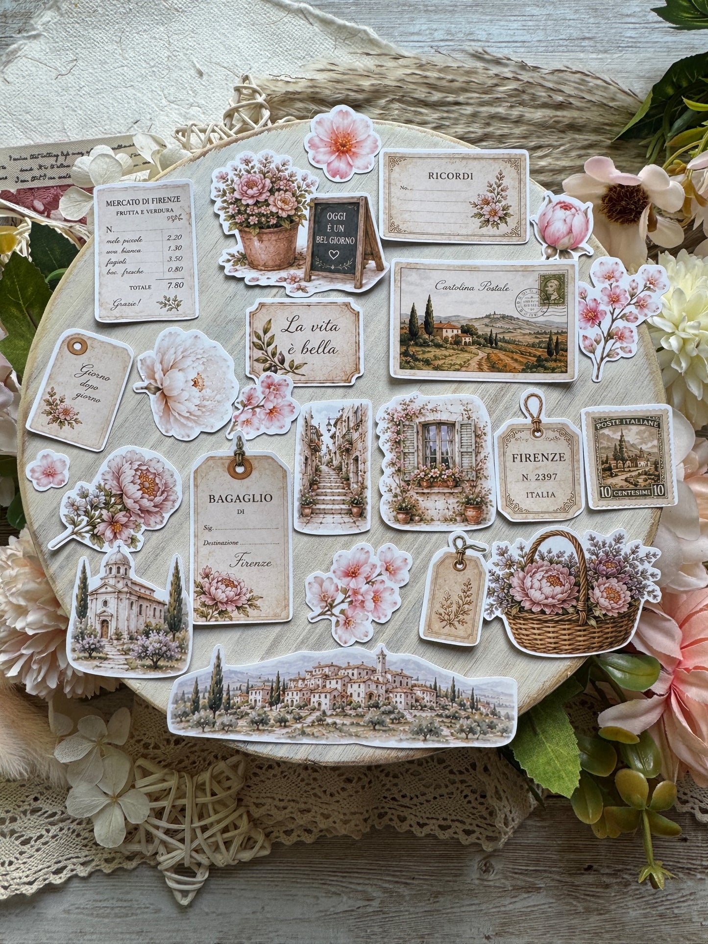 Tuscan Reverie Sticker Set