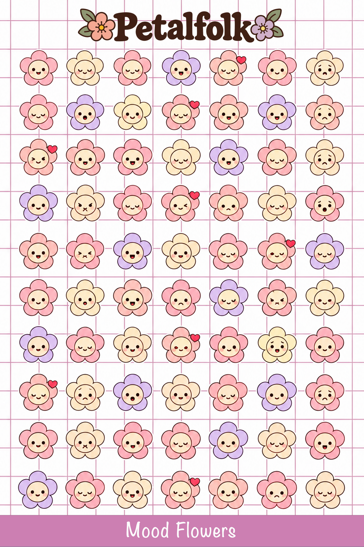 Petalfolk Planner Sticker Sheets