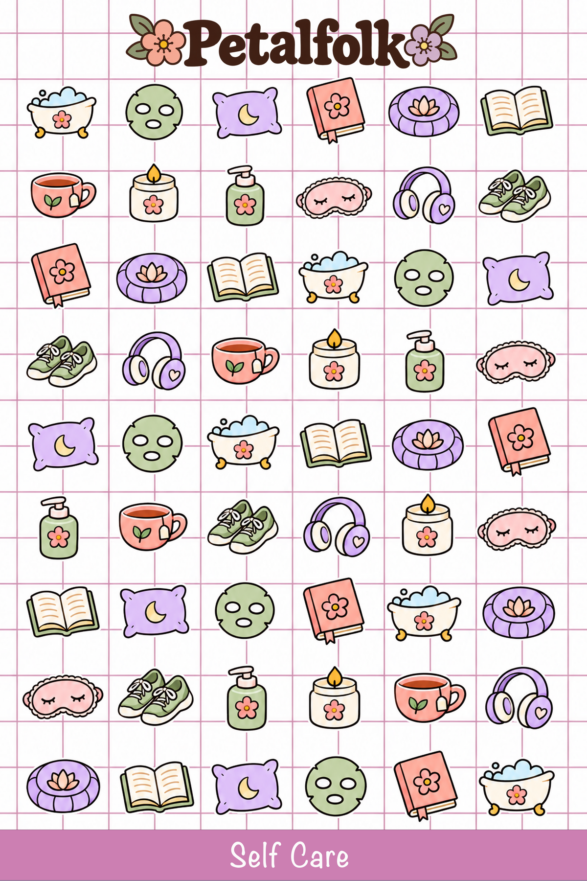 Petalfolk Planner Sticker Sheets