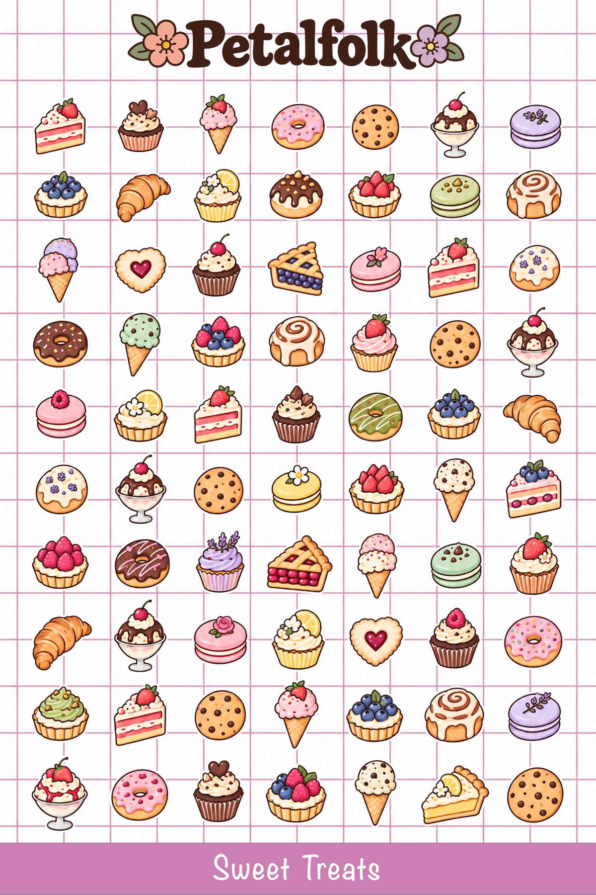 Petalfolk Planner Sticker Sheets
